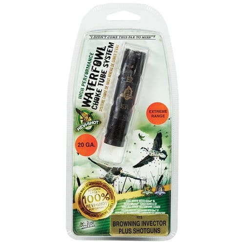 Hevishot 240126 Waterfowl Invector-Plus 20 Gauge Extended Range 17-4 Stainless Steel Black Hevishot 240126 Waterfowl Invector-Plus 20 Gauge Extended Range 17-4 Stainless Steel Black
