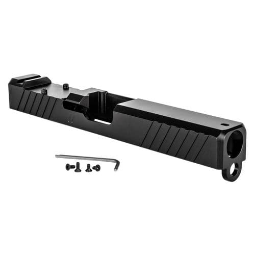 ZEV SLDZ173GDUTYRMRBLK Duty RMR Stripped compatible with Glock 17 Gen1-3 Black Nitride 17-4 Stainless Steel ZEV SLDZ173GDUTYRMRBLK Duty RMR Stripped compatible with Glock 17 Gen1-3 Black Nitride 17-4 Stainless Steel