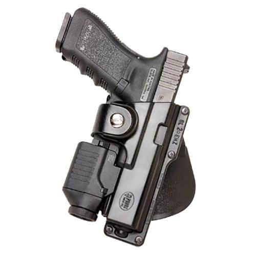 Fobus GLT19RP Active Retention Tactical OWB Black Polymer Belt Fits Glock 19/23/32 w/Tactical Light or Laser Right Hand Fobus GLT19RP Active Retention Tactical OWB Black Polymer Belt Fits Glock 19/23/32 w/Tactical Light or Laser Right Hand