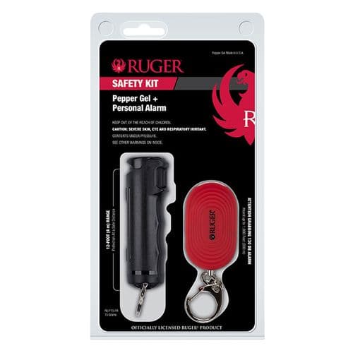 Sabre RUF15PA Ruger Pepper Gel/Personal Alarm Safety Kit Contains 25, One Second Bursts Sabre RUF15PA Ruger Pepper Gel/Personal Alarm Safety Kit Contains 25, One Second Bursts