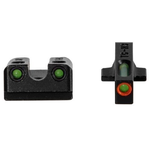 Truglo TG13SG4PC TFX Pro Sig Sauer P365 U-Notch Green Tritium w/Orange Outline Front Green Rear Truglo TG13SG4PC TFX Pro Sig Sauer P365 U-Notch Green Tritium w/Orange Outline Front Green Rear