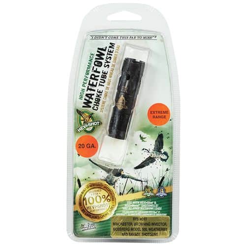 Hevishot 240125 Waterfowl Invector 20 Gauge Extended Range 17-4 Stainless Steel Black Hevishot 240125 Waterfowl Invector 20 Gauge Extended Range 17-4 Stainless Steel Black
