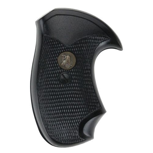 Pachmayr 02523 Compact Pistol Grip Charter Arms-All Models Rubber Black Pachmayr 02523 Compact Pistol Grip Charter Arms-All Models Rubber Black