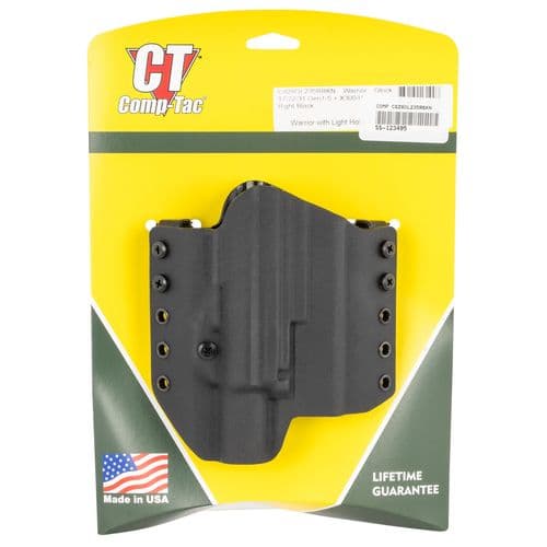 Comp-Tac C828GL235RBKN Warrior Black Kydex OWB Comp-Tac C828GL235RBKN Warrior Black Kydex OWB