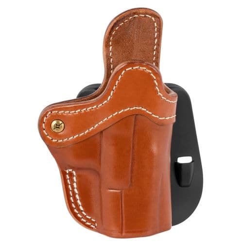 1791 Gunleather ORPDH21CBRR PDH-2 Classic Brown Leather OWB Glock 17/S&W Shield/Sprgfld XD9 Right Hand 1791 Gunleather ORPDH21CBRR PDH-2 Classic Brown Leather OWB Glock 17/S&W Shield/Sprgfld XD9 Right Hand