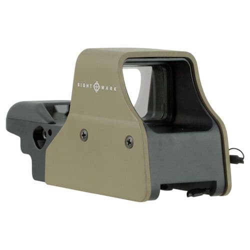 Sightmark SM26008DE Ultra Shot Plus 1x Illuminated 4 Pattern Red/Green CR123A Lithium Flat Dark Earth/Black Matte Sightmark SM26008DE Ultra Shot Plus 1x Illuminated 4 Pattern Red/Green CR123A Lithium Flat Dark Earth/Black Matte