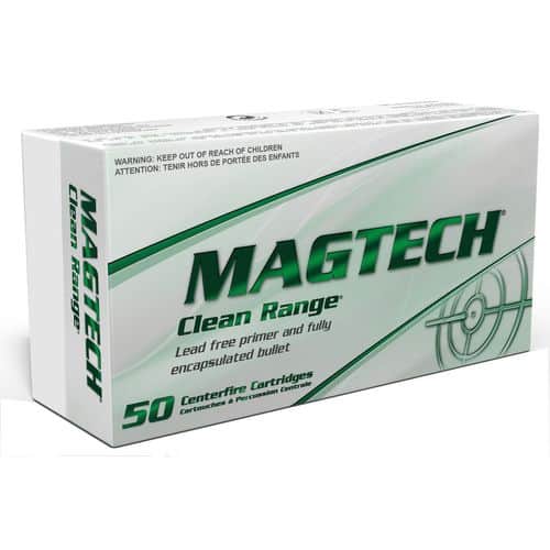 Magtech CR9A Clean Range 9mm Luger 115 GR Fully Encapsulated Bullet 50 Bx/ 20 Cs Magtech CR9A Clean Range 9mm Luger 115 GR Fully Encapsulated Bullet 50 Bx/ 20 Cs