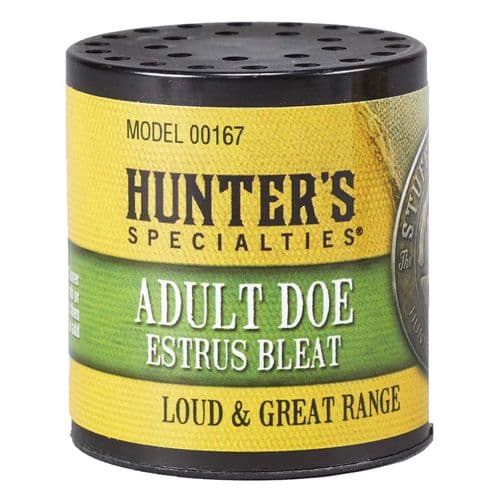Hunters Specialties 00167 Adult Doe Estrus Bleat Call Medium Hunters Specialties 00167 Adult Doe Estrus Bleat Call Medium
