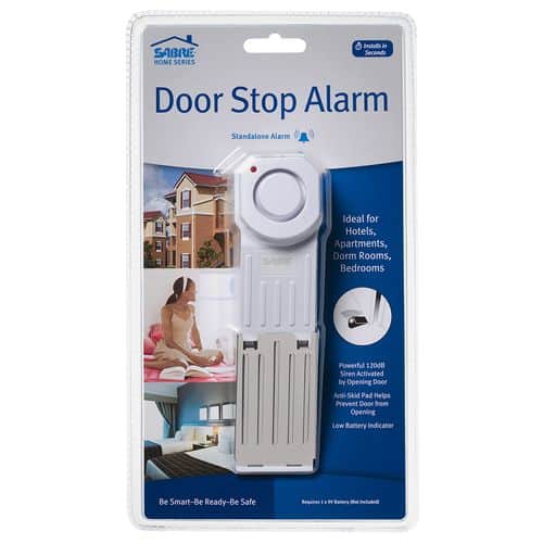 Sabre HSDSA Home Series Door Alarm Portable 3-11 lbs 1000 ft 120 White Sabre HSDSA Home Series Door Alarm Portable 3-11 lbs 1000 ft 120 White