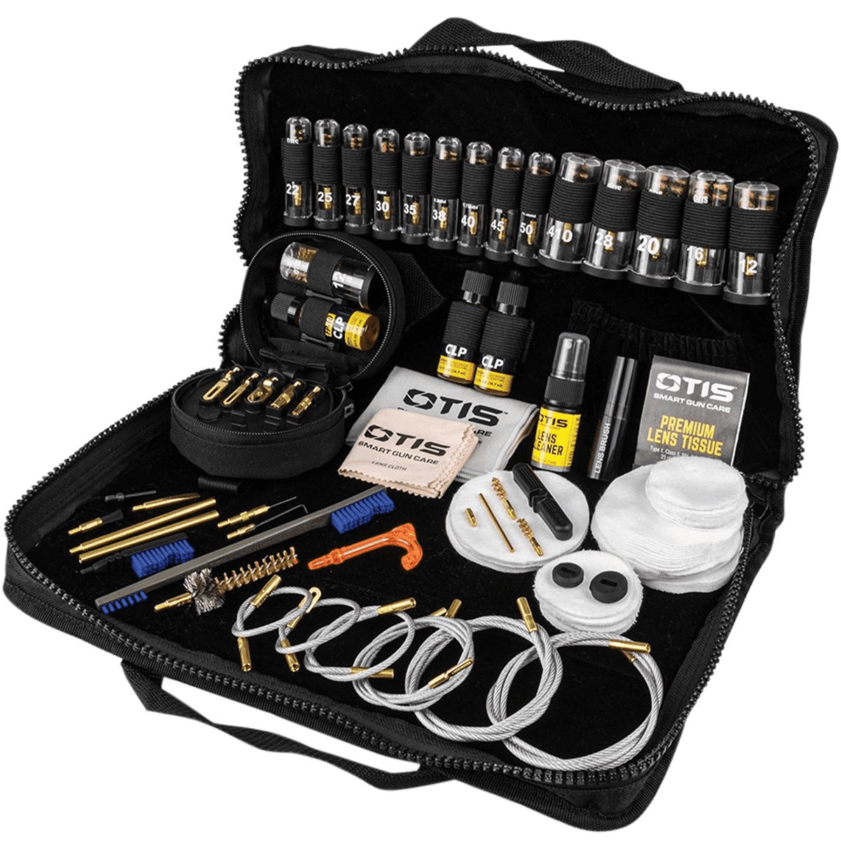 Otis FG1000 Elite Cleaning Kit Multi-Caliber Firearm Type Universal Bronze Bristle Otis FG1000 Elite Cleaning Kit Multi-Caliber Firearm Type Universal Bronze Bristle