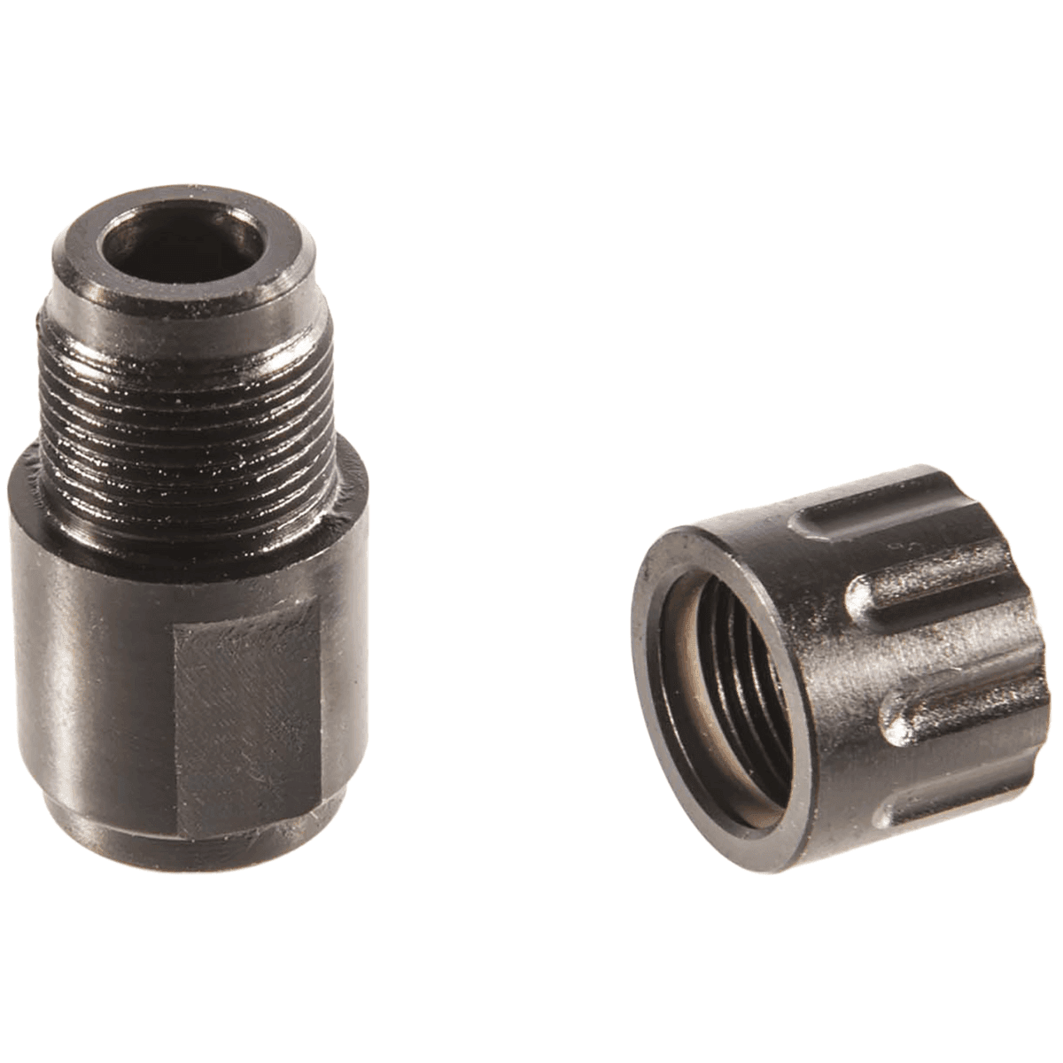 SilencerCo Delta Adapter, Black 1/2"x28 FN Five-Seven 5.7x28mm - AC77 SilencerCo Delta Adapter, Black 1/2"x28 FN Five-Seven 5.7x28mm - AC77