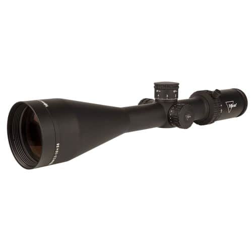 Trijicon 2900025 Credo 2.5-10x 56mm Obj 38.30-10.20 ft @ 100 yds FOV 30mm Tube Matte Black Finish Illuminated MRAD Ranging Red Trijicon 2900025 Credo 2.5-10x 56mm Obj 38.30-10.20 ft @ 100 yds FOV 30mm Tube Matte Black Finish Illuminated MRAD Ranging Red