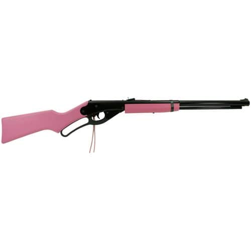 Daisy 1998 Red Ryder .177 BB Blued Stamped Metal Pink Painted Solid Wood Stock Daisy 1998 Red Ryder .177 BB Blued Stamped Metal Pink Painted Solid Wood Stock