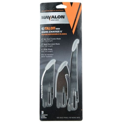 Havalon HSC5GSXT3 Talon Quick Change Blades AUS-8 Stainless Steel 3 Havalon HSC5GSXT3 Talon Quick Change Blades AUS-8 Stainless Steel 3