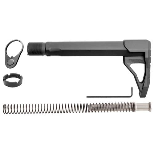 PHASE 5 WEAPON SYSTEMS RMSA Rifle Mini Stock Assembly
AR15/AR10 Rifle 7075 T6 Aluminum Black PHASE 5 WEAPON SYSTEMS RMSA Rifle Mini Stock Assembly
AR15/AR10 Rifle 7075 T6 Aluminum Black