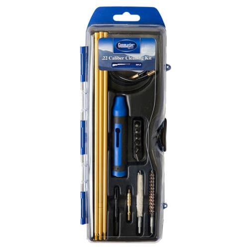DAC GM22HY Hybrid Cleaning Kit with 6-Piece Driver Set .22 Cal Rifle 16 Piece DAC GM22HY Hybrid Cleaning Kit with 6-Piece Driver Set .22 Cal Rifle 16 Piece