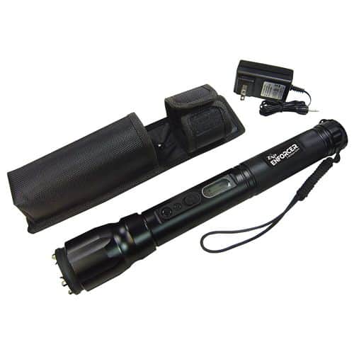 Zap ZAPEN Enforcer Stun Gun/Flashlight 2 Million Volt/110Lum w/Holster Alum Blk Zap ZAPEN Enforcer Stun Gun/Flashlight 2 Million Volt/110Lum w/Holster Alum Blk