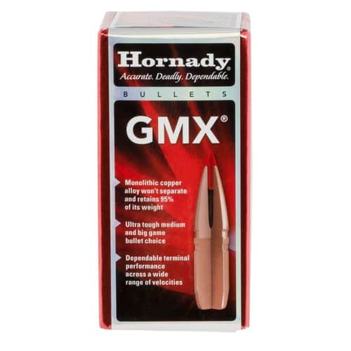 Hornady 26336 GMX 6.5 mm .264 140 gr GMX 50 Hornady 26336 GMX 6.5 mm .264 140 gr GMX 50