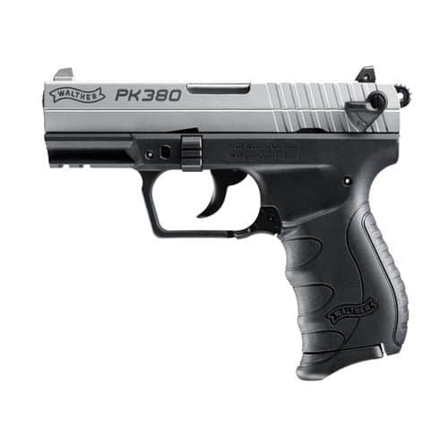 Walther PK380 DA/SA .380 ACP Nickel Finish Handgun Walther PK380 DA/SA .380 ACP Nickel Finish Handgun