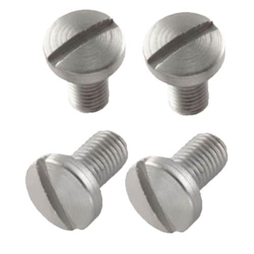 Hogue 45018 Slotted Grip Screws Colt Government 4 Slot Stainless Steel Hogue 45018 Slotted Grip Screws Colt Government 4 Slot Stainless Steel