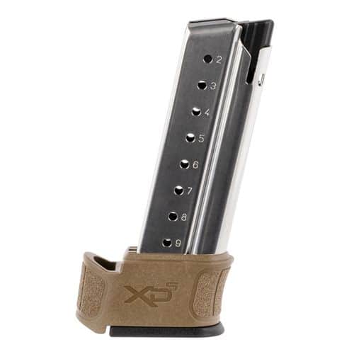 Springfield Armory XDSG09061FDE XD-S 9mm Luger XD-S Mod.2 9rd Silver/FDE Extended Springfield Armory XDSG09061FDE XD-S 9mm Luger XD-S Mod.2 9rd Silver/FDE Extended