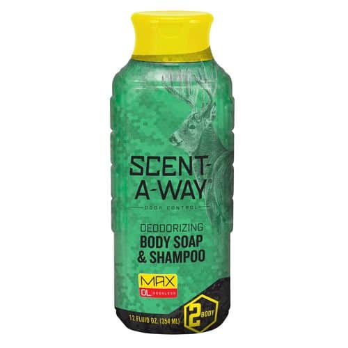 Hunters Specialties 07755 Scent-A-Way Max Green Soap Odor Eliminator Odorless 12 oz Hunters Specialties 07755 Scent-A-Way Max Green Soap Odor Eliminator Odorless 12 oz