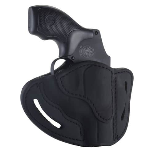 1791 Gunleather RVH1SBLR RVH1 OWB Size 01 Stealth Black Leather Belt Slide Fits S&W J Frame/Ruger LCR/S&W 38 Belt Up to 1.75" Wide Right Hand 1791 Gunleather RVH1SBLR RVH1 OWB Size 01 Stealth Black Leather Belt Slide Fits S&W J Frame/Ruger LCR/S&W 38 Belt Up to 1.75" Wide Right Hand