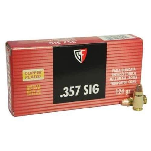 Fiocchi 357SIGAP Range Dynamics 357Sig 124gr Full Metal Jacket 50 Per Box Fiocchi 357SIGAP Range Dynamics 357Sig 124gr Full Metal Jacket 50 Per Box