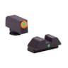 AmeriGlo GL205 i-Dot Night Sight Fits Glock 42/43 Tritium Green w/Orange Outline Front Steel Green Rear Black AmeriGlo GL205 i-Dot Night Sight Fits Glock 42/43 Tritium Green w/Orange Outline Front Steel Green Rear Black
