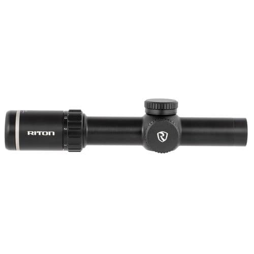 Riton Optics X7 Tactix 1-8x 28mm Obj 105.80-13.10 ft @ 100 yds FOV 34mm Tube Black Finish Illuminated CM1 Riton Optics X7 Tactix 1-8x 28mm Obj 105.80-13.10 ft @ 100 yds FOV 34mm Tube Black Finish Illuminated CM1