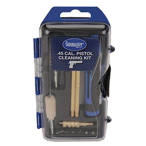 DAC GM45P Pistol Cleaning Kit with 6 Piece Driver Set .44, .45 Cal 14 Piece DAC GM45P Pistol Cleaning Kit with 6 Piece Driver Set .44, .45 Cal 14 Piece