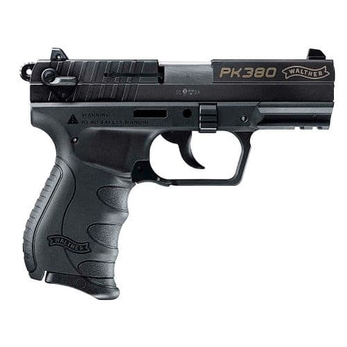 WALTHER PK380 PISTOL BLACK WALTHER PK380 PISTOL BLACK