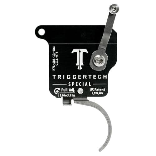 TriggerTech R7LSBS13TBC Special  with Bolt Release Remington 700 Stainless Single-Stage Traditional Curved 1.00-3.50 lbs Left TriggerTech R7LSBS13TBC Special  with Bolt Release Remington 700 Stainless Single-Stage Traditional Curved 1.00-3.50 lbs Left