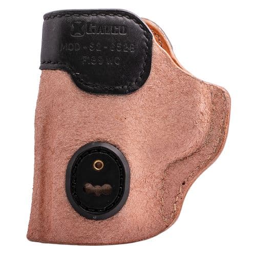 Galco S2652B Scout 3.0 IWB Natural/Black Leather UniClip/Stealth Clip Fits S&W M&P Shield/Ruger Max-9/FN 503/509 Ambidextrous Galco S2652B Scout 3.0 IWB Natural/Black Leather UniClip/Stealth Clip Fits S&W M&P Shield/Ruger Max-9/FN 503/509 Ambidextrous