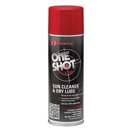 Hornady 9990 One Shot Gun Cleaner & Lube 5 oz Aerosol Hornady 9990 One Shot Gun Cleaner & Lube 5 oz Aerosol