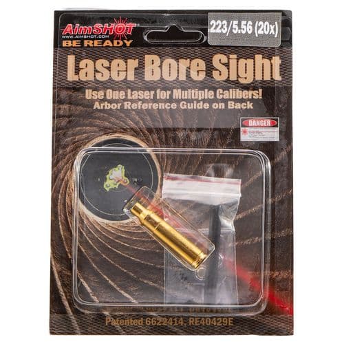 Aimshot BS22320X Boresight Laser 223 20x Laser Boresighter Cartridge 223 Rem Brass Aimshot BS22320X Boresight Laser 223 20x Laser Boresighter Cartridge 223 Rem Brass