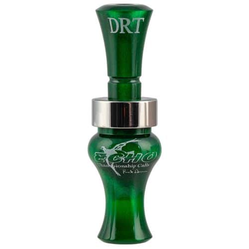 ECHO CALLS, INC 79021 DRT Ducks Double Reed Green Pearl Acrylic ECHO CALLS, INC 79021 DRT Ducks Double Reed Green Pearl Acrylic