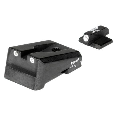 Trijicon 600161 CA22 Bright and Tough Night Sights Colt 1911 Government Enhanced Tritium Green w/White Outline Black Trijicon 600161 CA22 Bright and Tough Night Sights Colt 1911 Government Enhanced Tritium Green w/White Outline Black