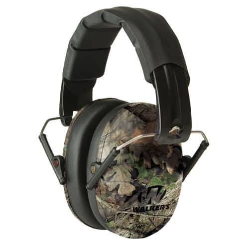 Walkers GWPFPM1CMO Pro Low Profile Folding Earmuff 22 dB Mossy Oak Walkers GWPFPM1CMO Pro Low Profile Folding Earmuff 22 dB Mossy Oak