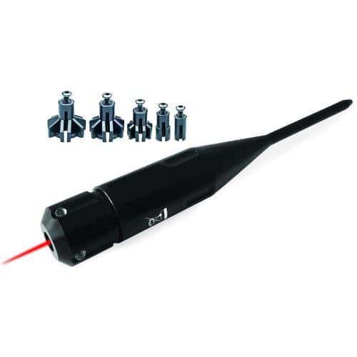 Bushnell 744001 Banner Boresighter 15-Arbor Multi-Caliber Kit with Case Bushnell 744001 Banner Boresighter 15-Arbor Multi-Caliber Kit with Case