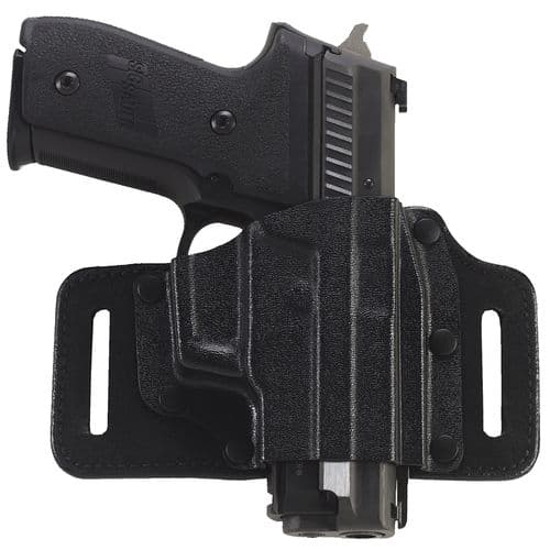 Galco TS248B TacSlide Black Kydex/Leather Belt Sig P220/P226 Right Hand Galco TS248B TacSlide Black Kydex/Leather Belt Sig P220/P226 Right Hand
