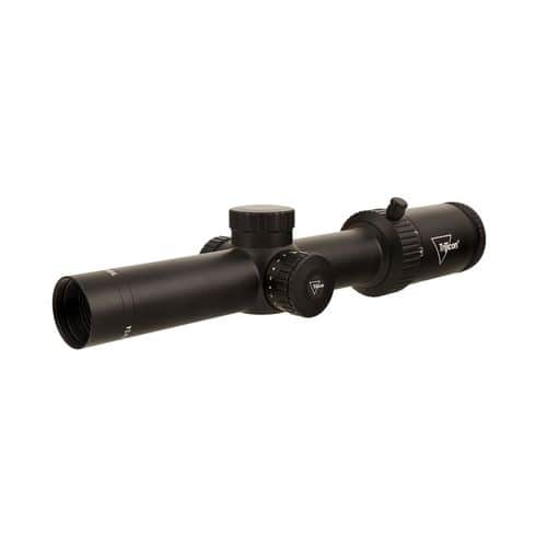Trijicon 2900009 Credo HX 1-4x 24mm Obj 95-24.2 ft @ 100 Yards FOV 30mm Tube Matte Black Finish Illuminated Red Duplex Trijicon 2900009 Credo HX 1-4x 24mm Obj 95-24.2 ft @ 100 Yards FOV 30mm Tube Matte Black Finish Illuminated Red Duplex