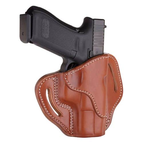 1791 Gunleather BH23CBRR BH2.3 OWB Size 2.3 Classic Brown Leather Belt Slide Compatible w/Glock 17/Sig P226/HK VP9 Right Hand 1791 Gunleather BH23CBRR BH2.3 OWB Size 2.3 Classic Brown Leather Belt Slide Compatible w/Glock 17/Sig P226/HK VP9 Right Hand