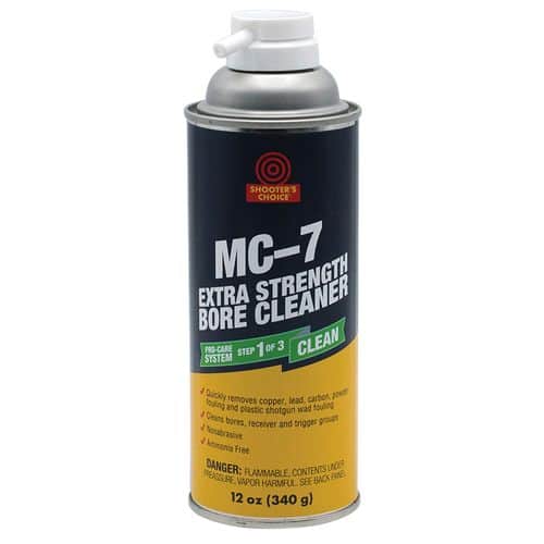 Shooters Choice MC7XT MC7XT Extra Strength Bore Cleaner 12 oz Foam Shooters Choice MC7XT MC7XT Extra Strength Bore Cleaner 12 oz Foam