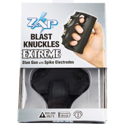 PSP ZAPBK950E Zap Blast Knuckles Extreme 950,000 Black Rubber PSP ZAPBK950E Zap Blast Knuckles Extreme 950,000 Black Rubber