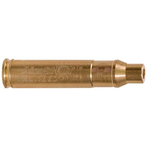 Aimshot BS223 Boresight Laser 223 Laser Boresighter Cartridge 223 Rem Brass Aimshot BS223 Boresight Laser 223 Laser Boresighter Cartridge 223 Rem Brass