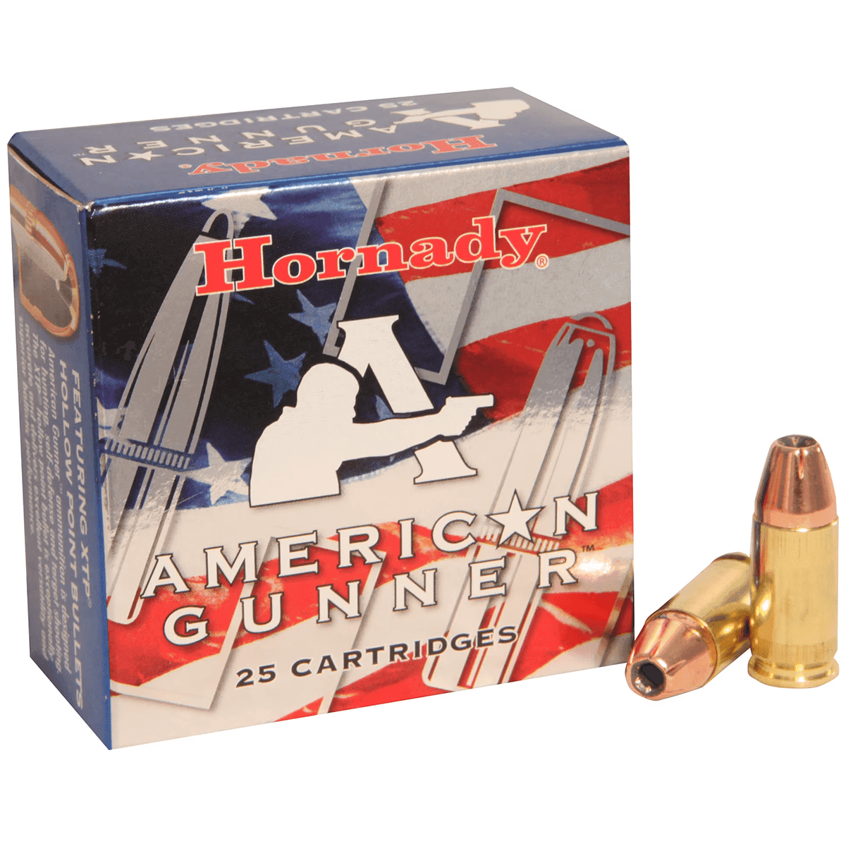 Hornady 9mm Luger 115 Grain XTP American Gunner Hornady 9mm Luger 115 Grain XTP American Gunner