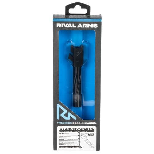 Rival Arms RA20G203A Standard V1 compatible with Glock 19 Gen5 Black PVD Rival Arms RA20G203A Standard V1 compatible with Glock 19 Gen5 Black PVD