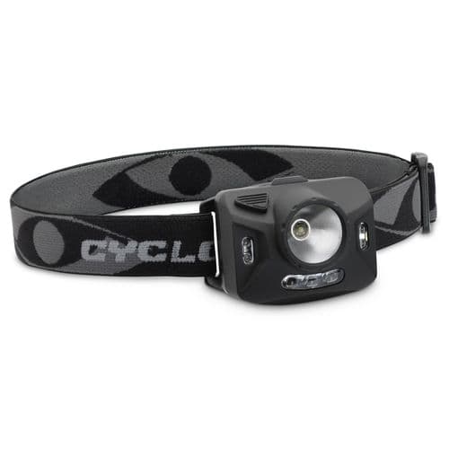 Cyclops CYCRNG1XP2PK Ranger XP Headlamp 126 Lumens Red/Green/White LED ABS Polymer Black AAA Cyclops CYCRNG1XP2PK Ranger XP Headlamp 126 Lumens Red/Green/White LED ABS Polymer Black AAA