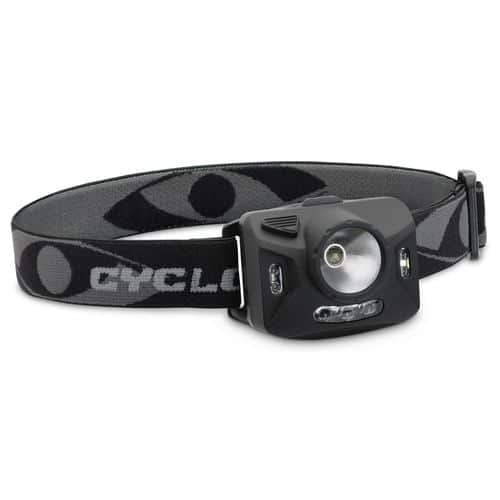 Cyclops CYCRNG1XP2PK Ranger XP Headlamp 126 Lumens Red/Green/White LED ABS Polymer Black AAA Cyclops CYCRNG1XP2PK Ranger XP Headlamp 126 Lumens Red/Green/White LED ABS Polymer Black AAA